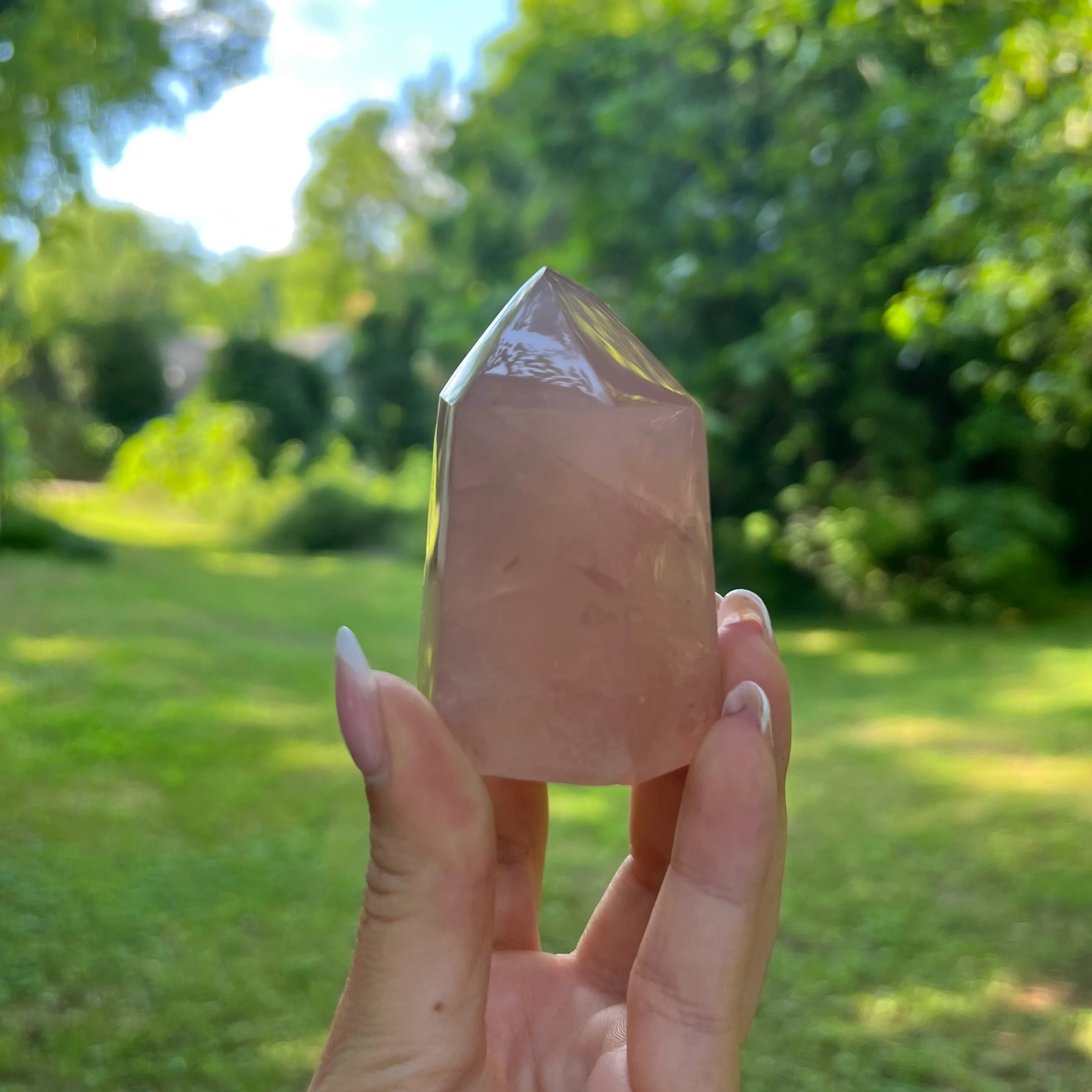 Rose Quartz Point (#6)