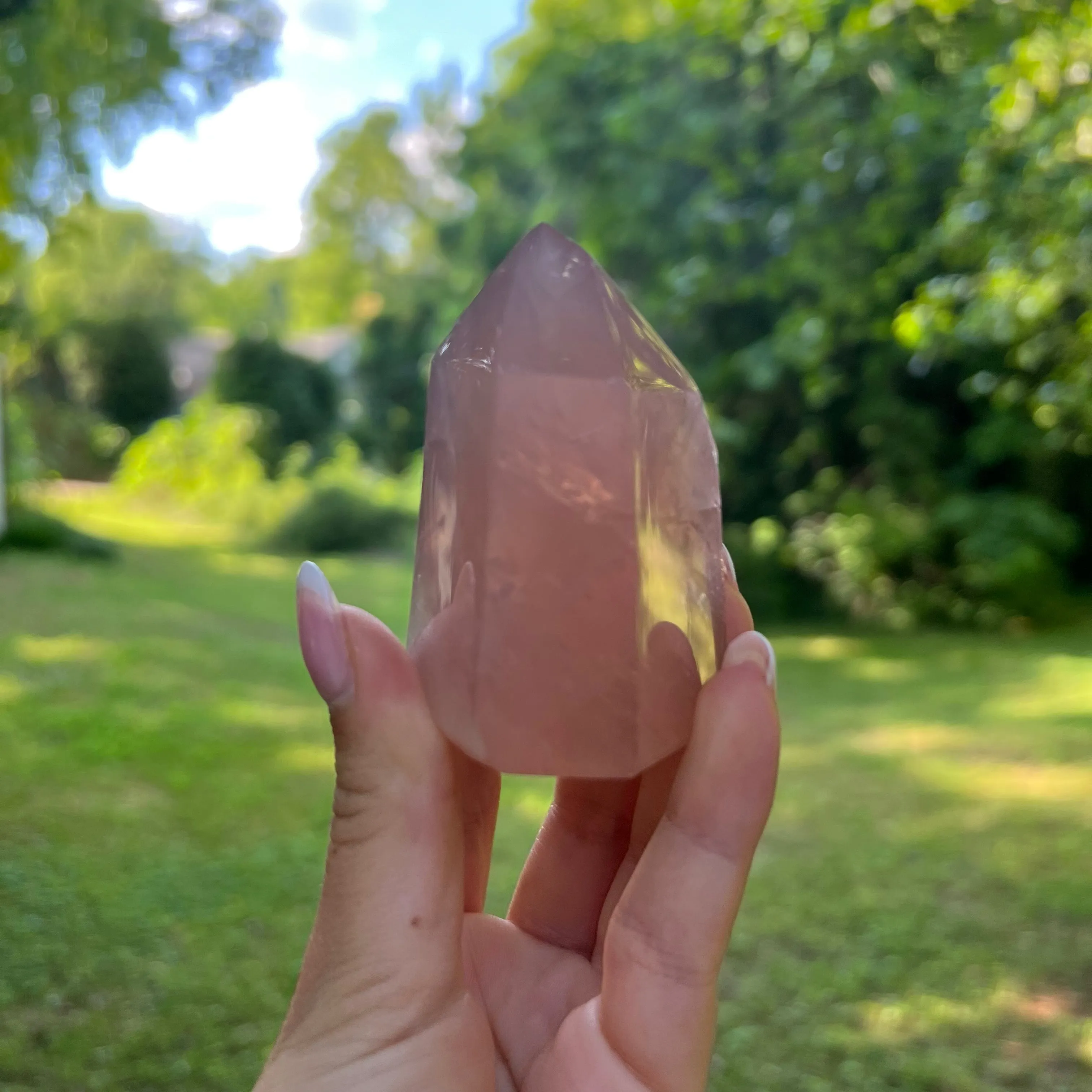 Rose Quartz Point (#6)