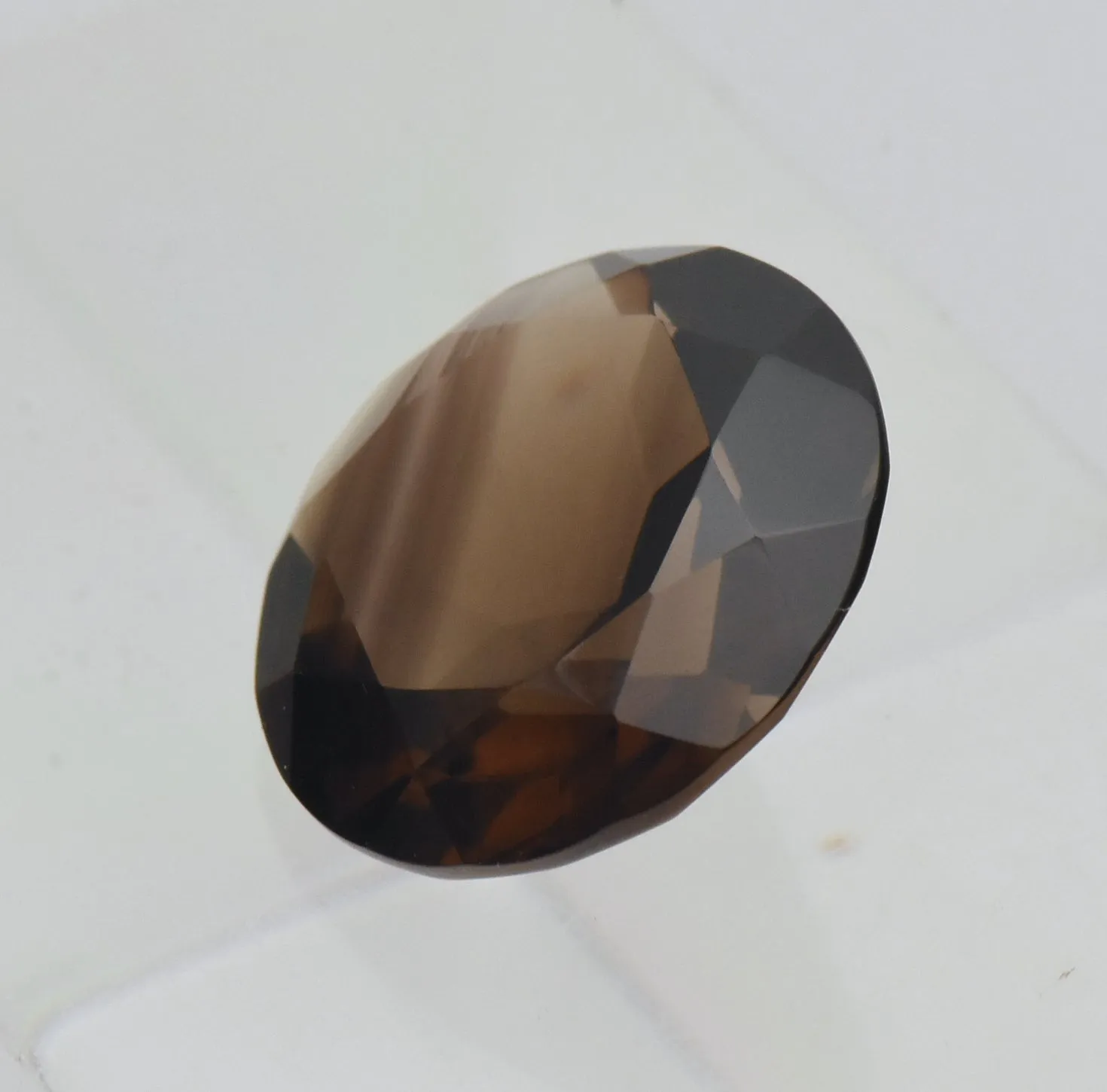 Round Cut Smoky Quartz Loose Gemstone - 20ct