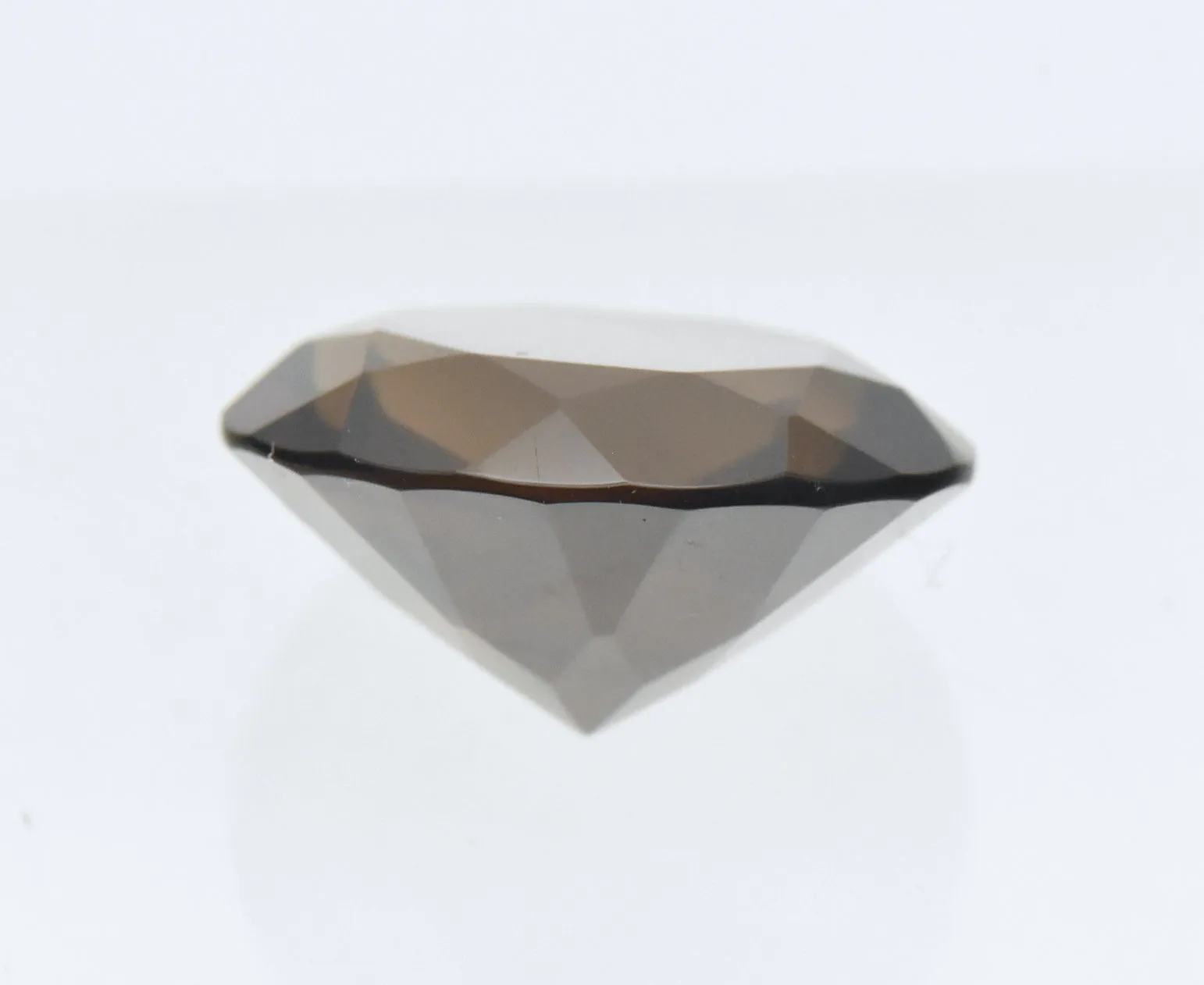 Round Cut Smoky Quartz Loose Gemstone - 20ct