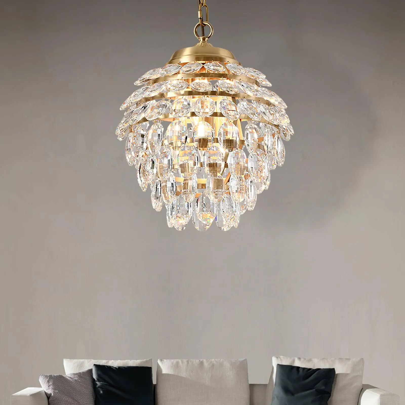 Roxanne Crystal Pendant Light