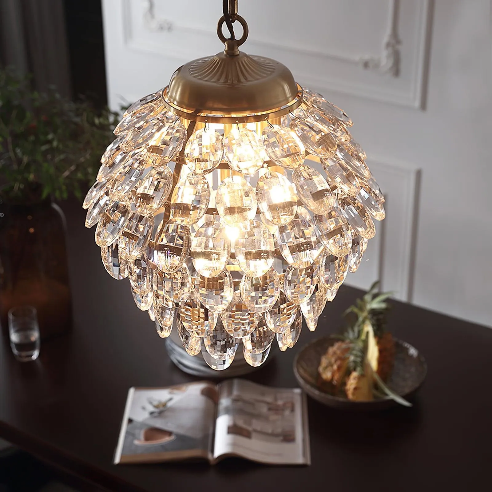 Roxanne Crystal Pendant Light