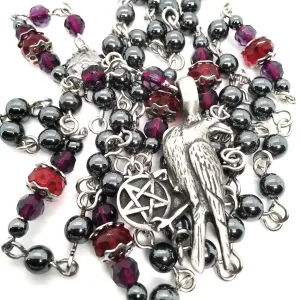 Scarlet Raven Rosary