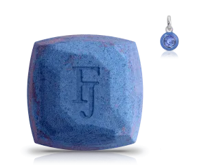 September Sapphire Birthstone Charm - Bath Bomb