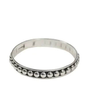 Silver from Mexico: 6mm Bangle