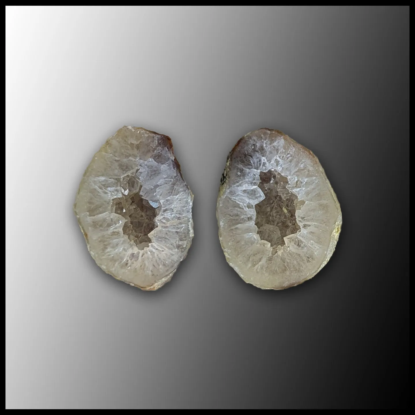 TAB3454 Tabasco Geode Pair