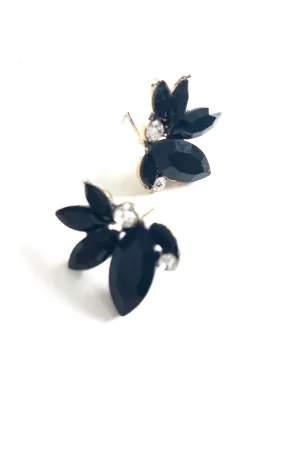 The Mia Earrings - Black