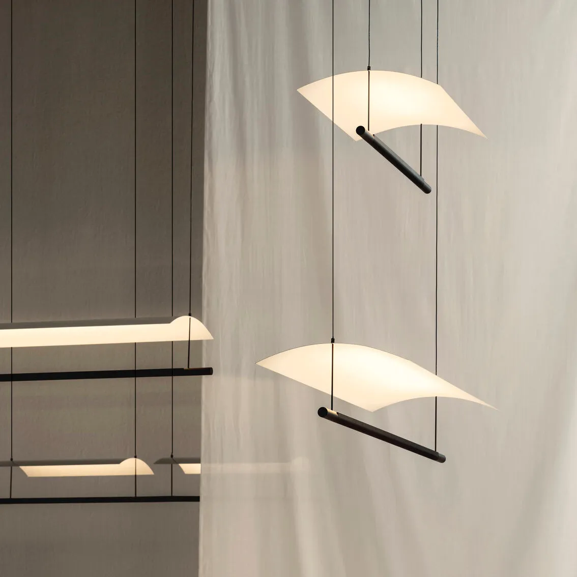 Thin Sheet Pendant light