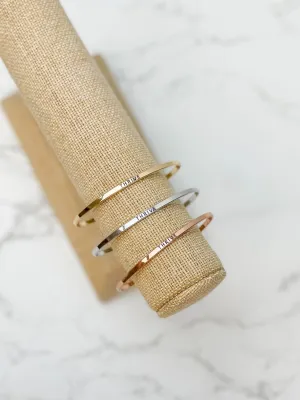 'Thrive' Cuff Bracelets