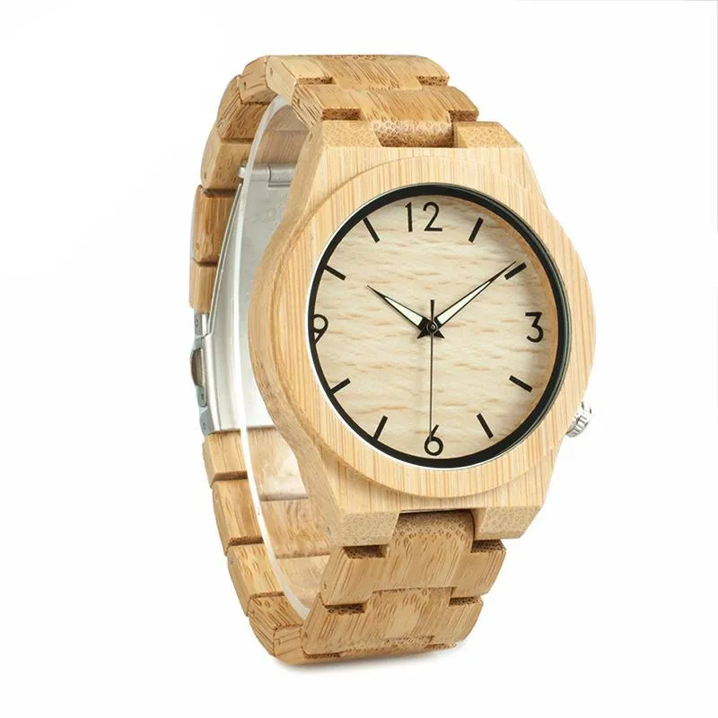 Unique Lug Design Wooden Watch