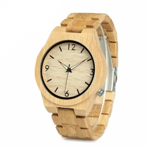 Unique Lug Design Wooden Watch