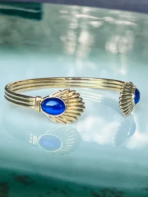 Venus Bangle armbånd - lapis