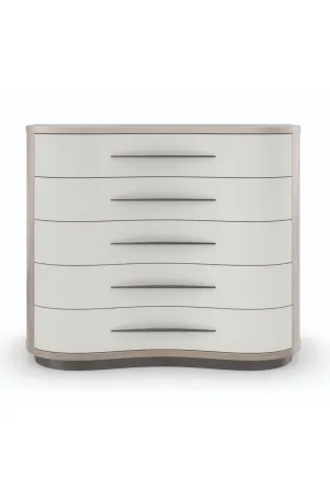 Vinyl Curved Dresser | Caracole Meandrous