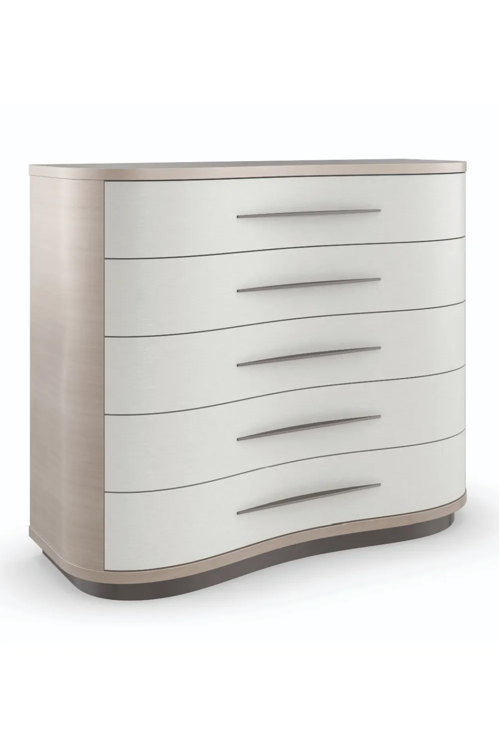 Vinyl Curved Dresser | Caracole Meandrous