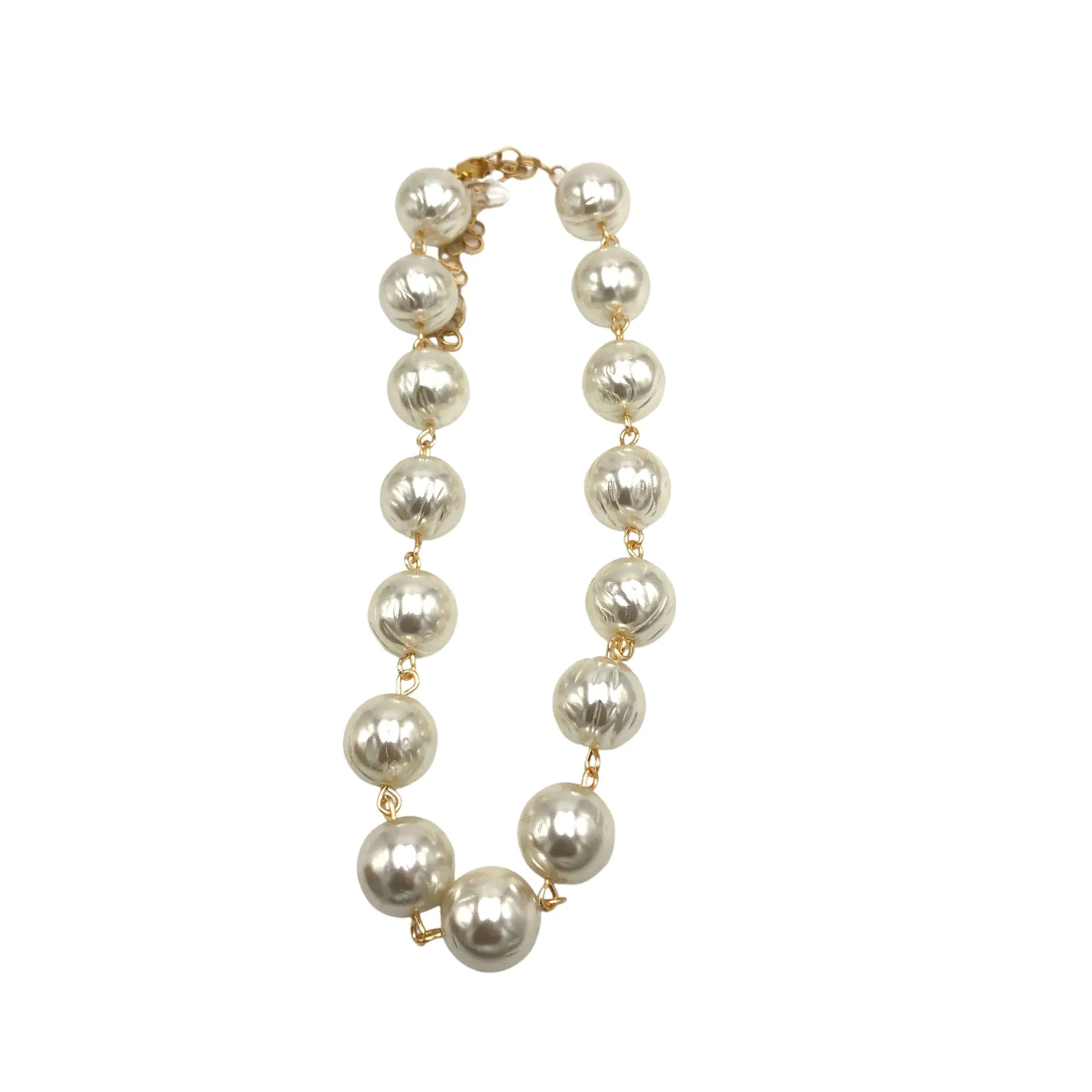 Wrinkled Pearls Amelia Necklace