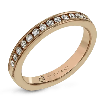 ZR43 Anniversary Ring in 14k Gold with Diamonds