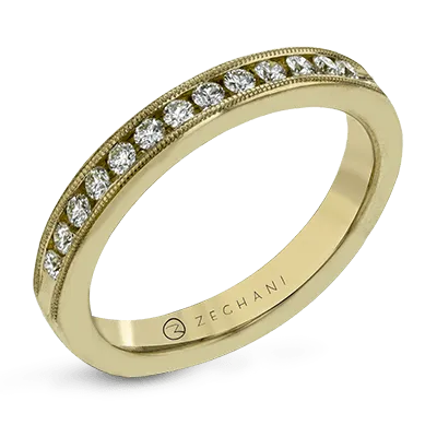 ZR43 Anniversary Ring in 14k Gold with Diamonds